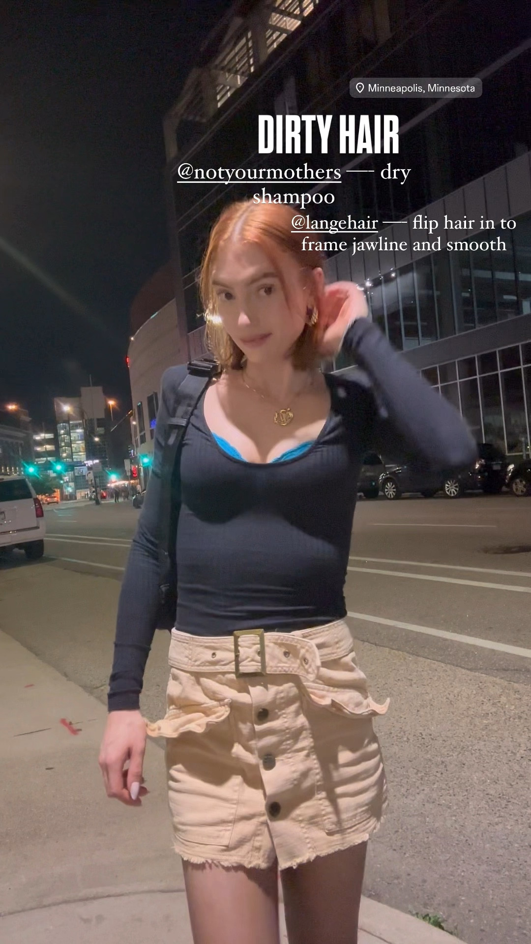 Dirty hair favorites 

Zara top 
Walmart bra 
Free people skirt 
Saks off fifth boots 
Prada Fanny pack 

#LTKBeauty #LTKFallSale #LTKFindsUnder100