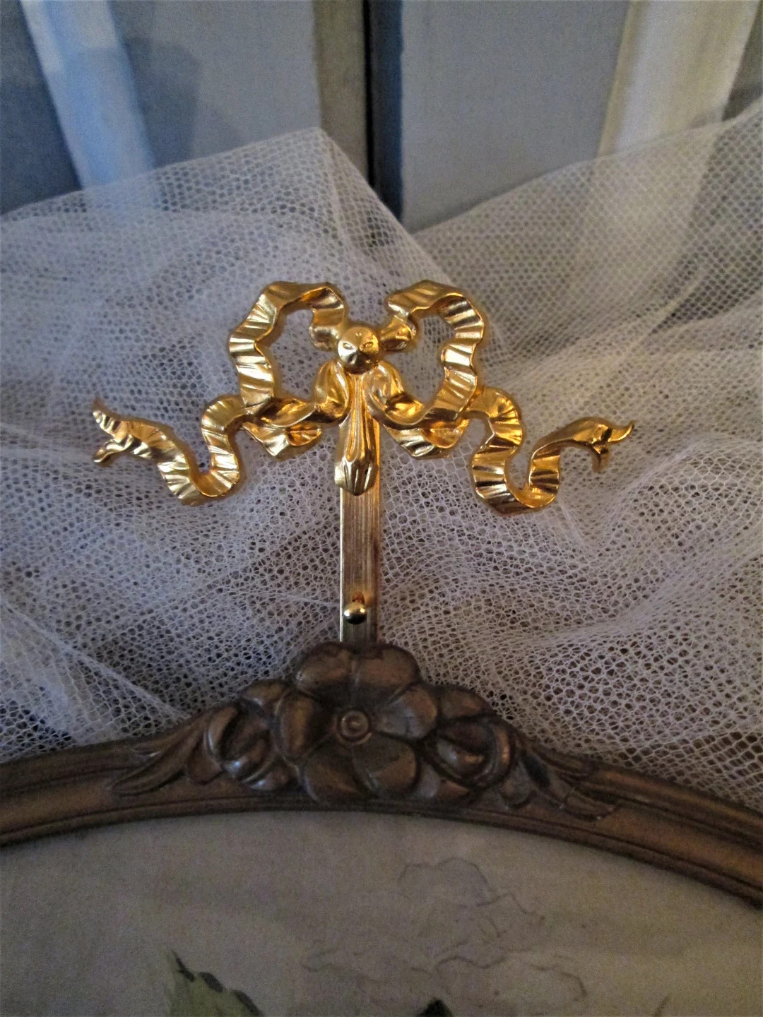 Vintage French Picture Hook Louis XVI Style Bow French Gilded Metal Bow Picture Hook Perfect Cond... | Etsy (US)