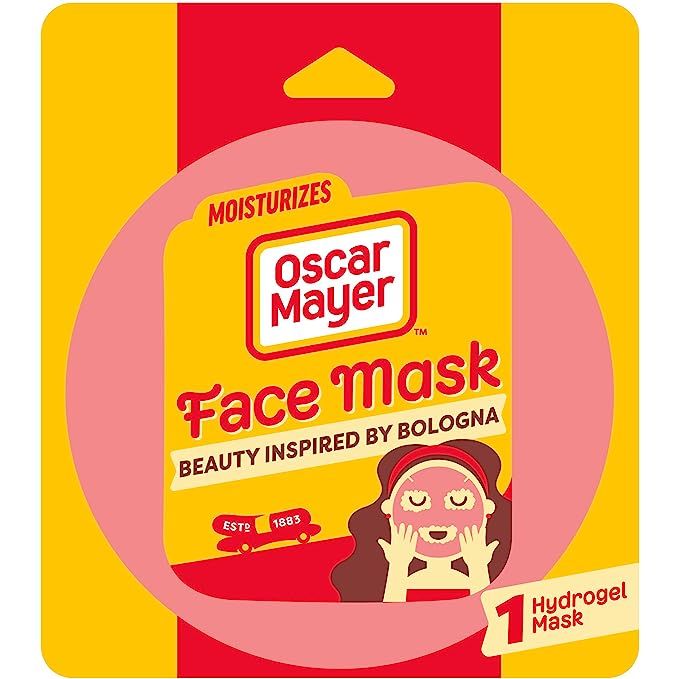 Oscar Mayer Bologna Hydrogel Sheet Face Mask | Amazon (US)