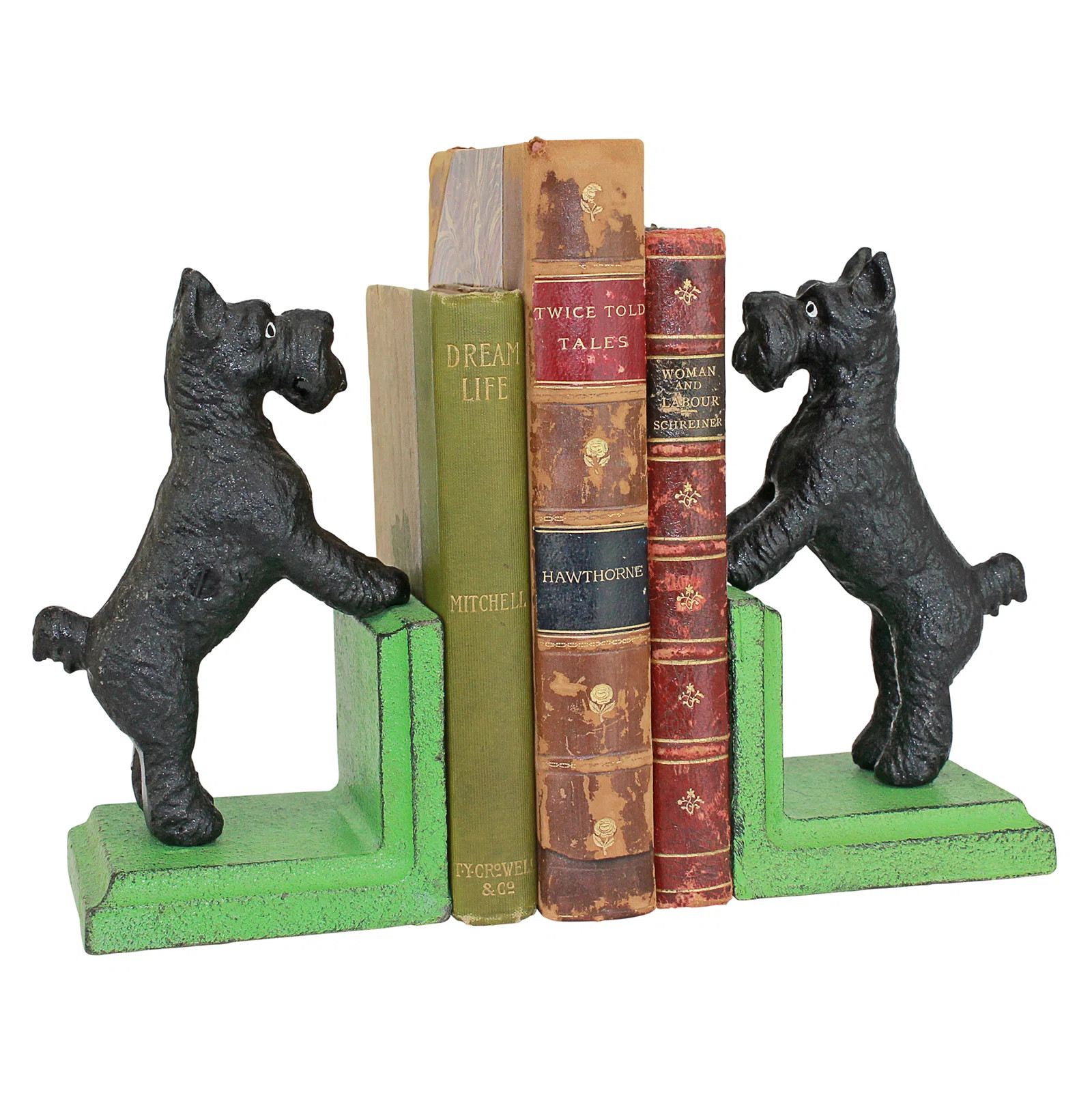 Modern & Contemporary Metal Bookends (Set of 2) | Wayfair North America