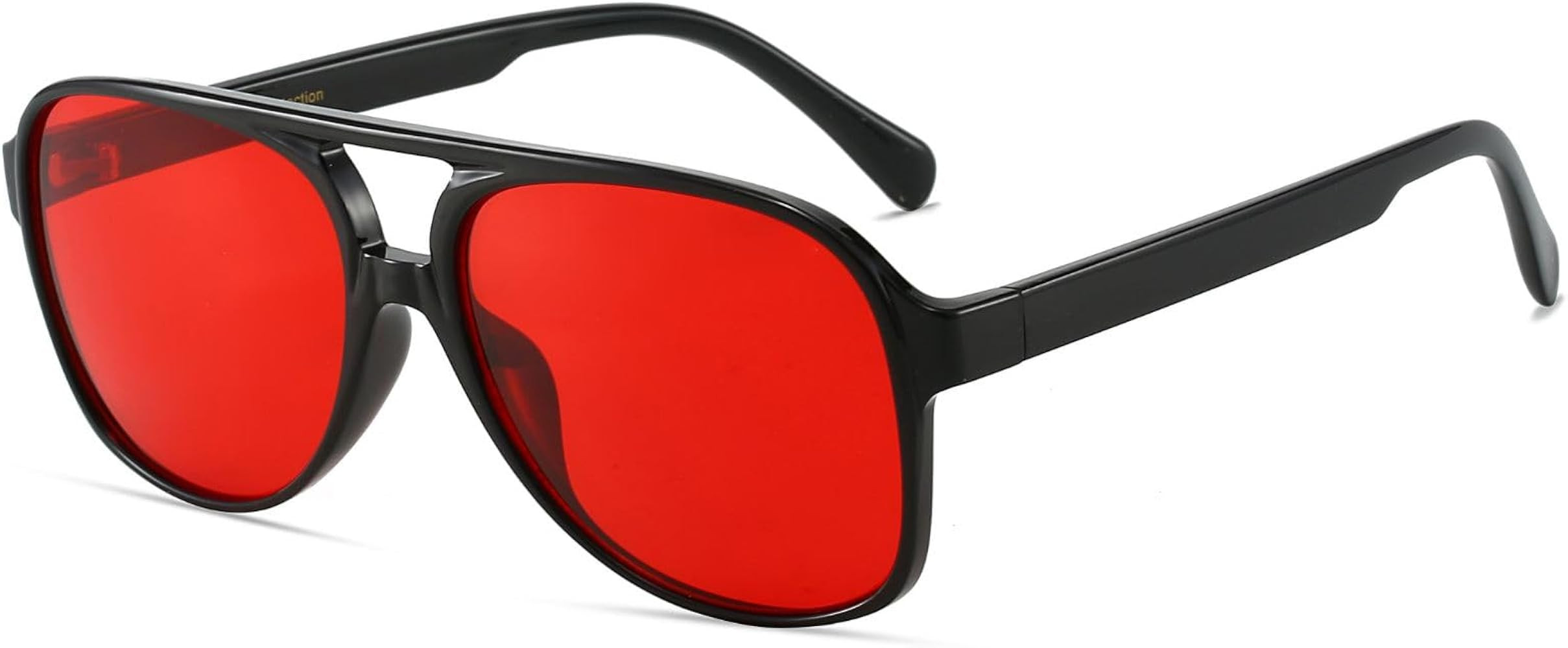 Freckles Mark Vintage Retro 70s Sunglasses for Women Men Classic Large Square Aviator Trendy Glas... | Amazon (US)