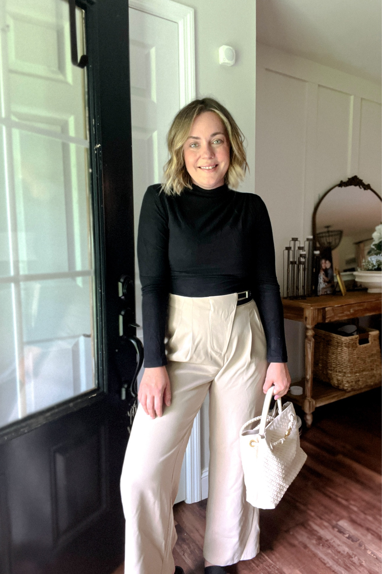 Obsessed with this trousers and top from Amazon for workwear. Which a great way to dress for business. 

#AmazonFashion #Workwear #Trousers #BusinessCasual #TeacherOutfits 


Vacation outfit // vacation outfits, resort wear, travel outfit, warm weather outfit, winter vacation outfit, winter getaway outfit, beach outfit, high waist paper bag wide leg pants, crop tank top, rattan slide sandals, woven tote bag, Amazon, Amazon fashion, Amazon bag, summer outfit, summer fashion, neutral outfit, neutral fashion, neutral style,

#LTKSeasonal #LTKStyleTip #LTKWorkwear