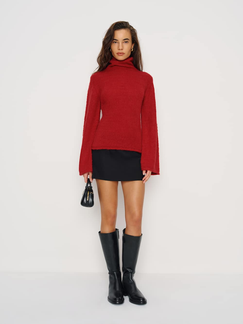 Grove Alpaca Turtleneck | Reformation (Global)