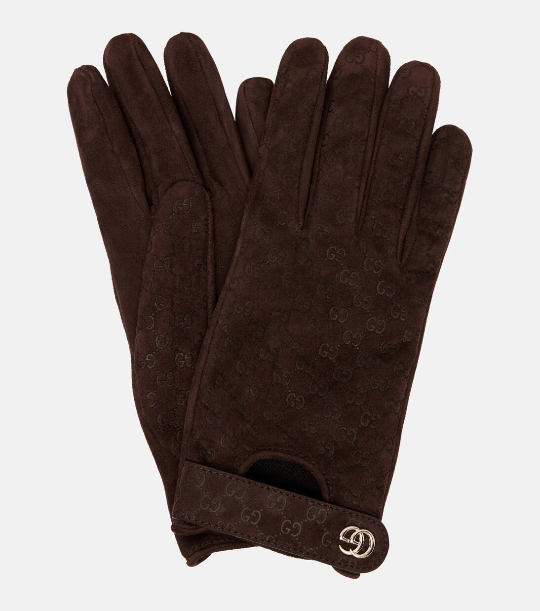 GG jacquard suede gloves | Mytheresa (UK)