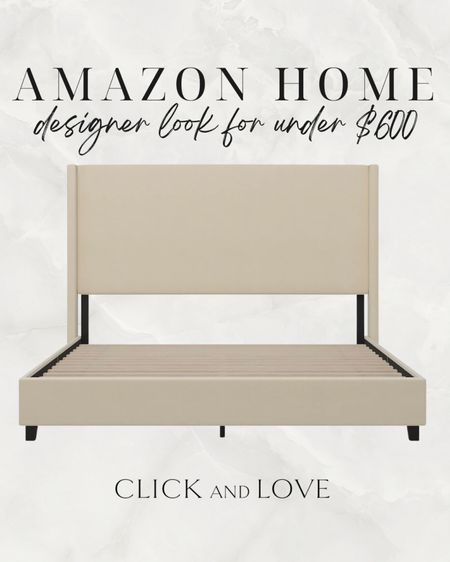 This upholstered bed is a great look for less! All sizes on sale 🖤

Bedroom, bedroom furniture, bed frame, bedroom inspiration, primary bedroom, guest room, kids bedroom, neutral bedroom, traditional home decor, modern home decor, budget friendly bedroom, Amazon, Amazon home, Amazon finds, Amazon must haves, Amazon sale, sale finds, sale alert, sale #amazon #amazonhome

#LTKhome #LTKsalealert #LTKstyletip