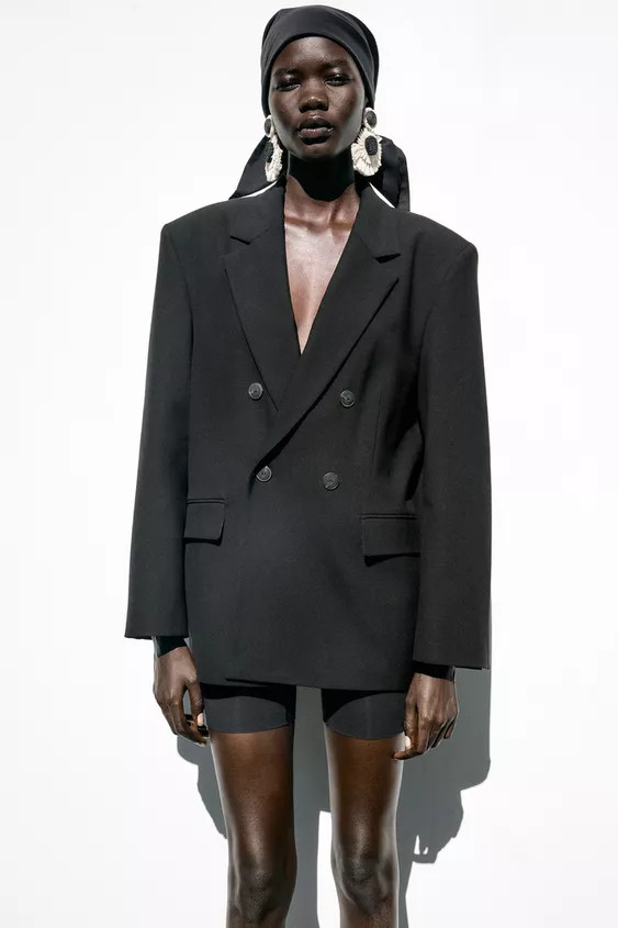 BLAZER OVERSIZE CON SPALLINE | Zara IT