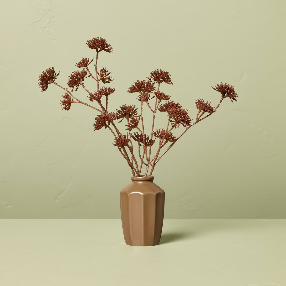 11.5" Eucalyptus Seed Artificial Fall Arrangement - Hearth & Hand™ with Magnolia | Target