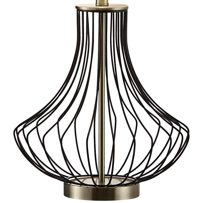 Crestview Collection Carter 28 1/2" Open Base Bronze Brass Table Lamp - #82E72 | Lamps Plus | Lamps Plus