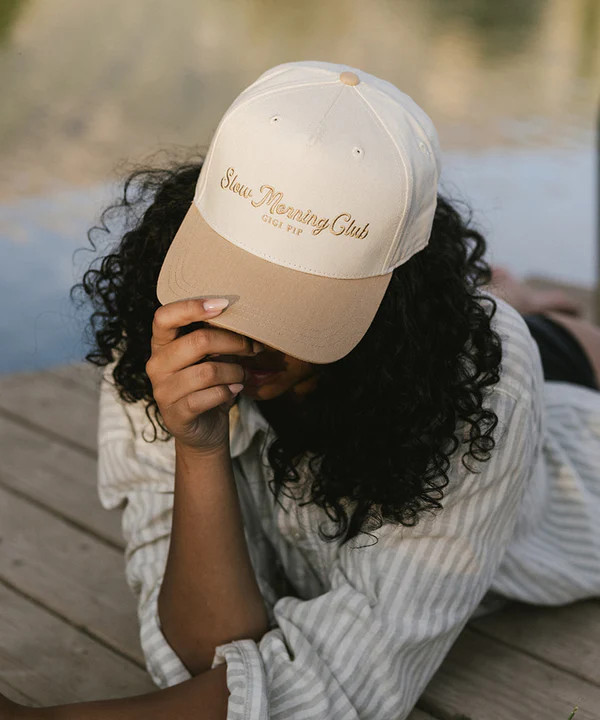 Slow Morning Club Canvas Trucker | Gigi Pip