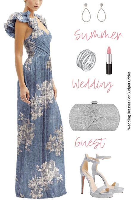 Swoon worthy summer formal wedding guest outfit idea.

#fulllengthgowns #formalwedding #blacktiewedding #formaldresses #floralweddingguestdresses

#LTKSeasonal #LTKWedding #LTKStyleTip