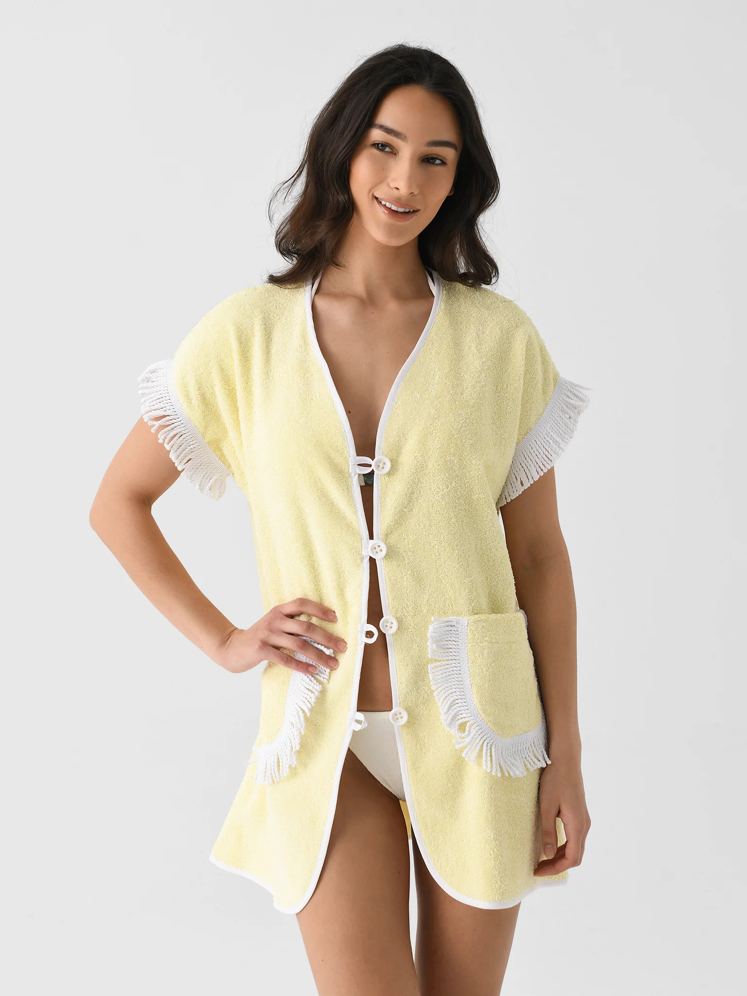 LA VESTE
                      
                     Women's Pitaya Towel Dress | Saint Bernard