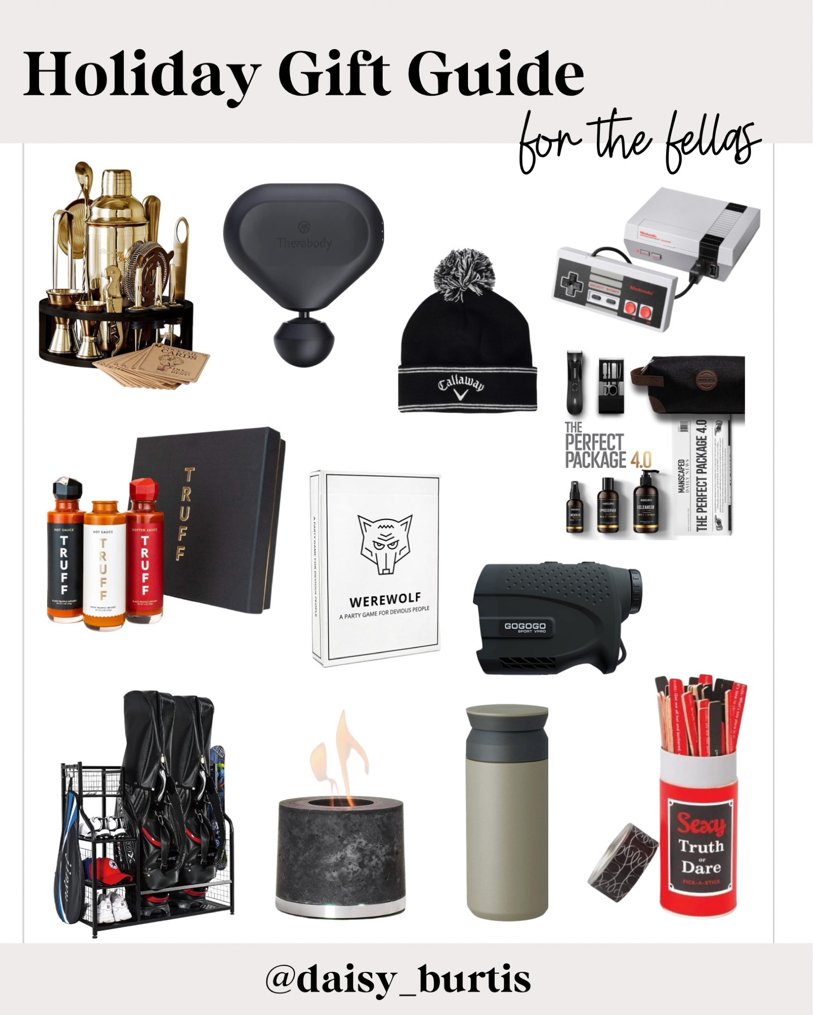 Holiday Gift Guide - Gifts for Him - Gifts for Husband - Gifts for dad - gifts for father-in-law 

#LTKSeasonal #LTKGiftGuide #LTKHoliday