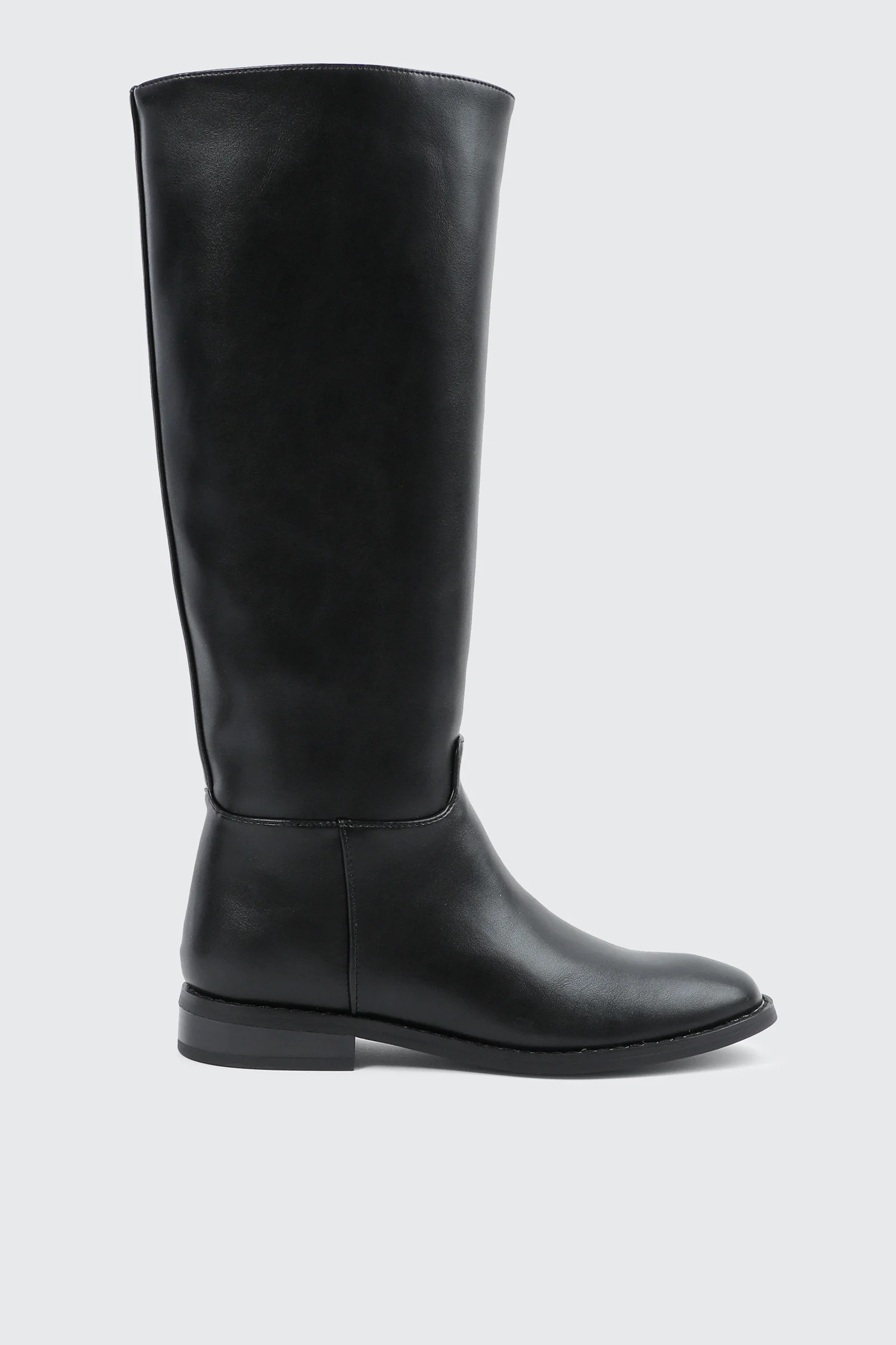 Faux Leather Knee High Boots | Ardene