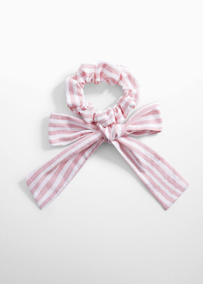 Bow scrunchie -  Women | Mango USA | MANGO (US)