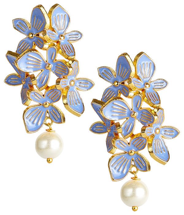 Limelight - Colored - Statement hydrangea earrings | Lisi Lerch Inc