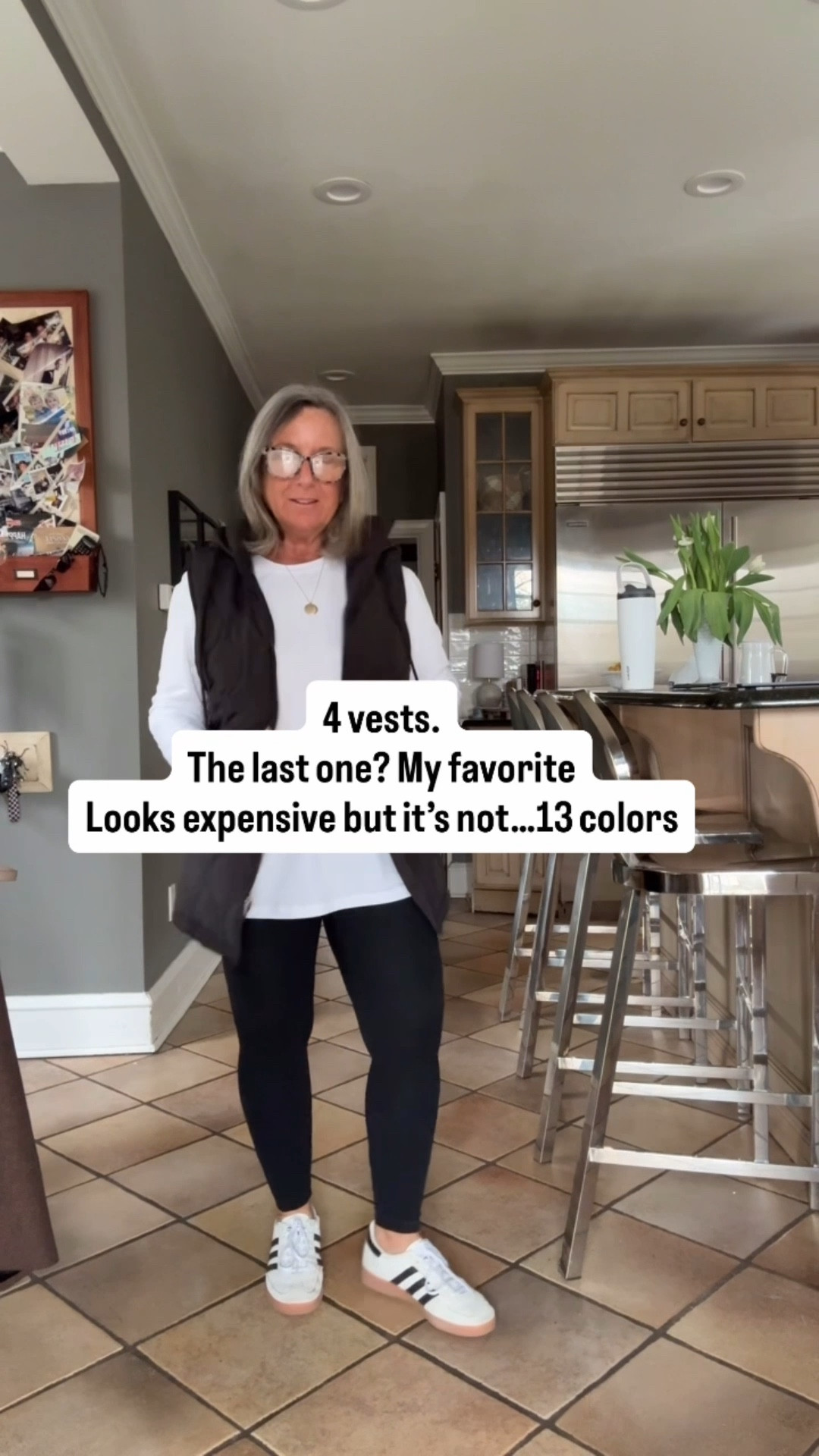 I ordered these and thought that I would send some back, but I ended up keeping all 4!!! & ordered the last one in other colors!! 🫶🏼🫶🏼🫶🏼🫶🏼
Vests: M
Leggings: M
White shirt: M
Sneakers: TTS

#LTKootd #LTKActive #LTKgrwm