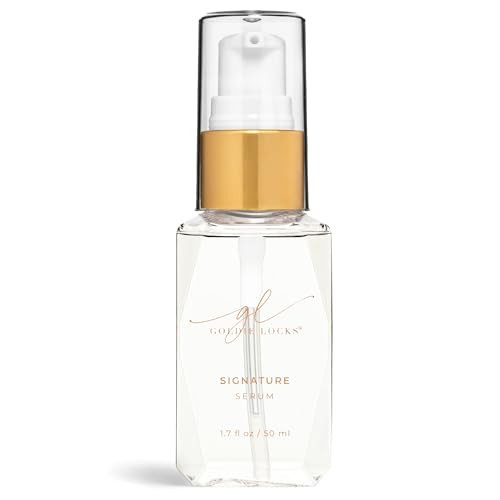 Goldie Locks Signature Serum, Strengthens & Revitalizes, Safe for Extensions & Colored Hair, Luxuriously Lightweight, Intense Nourishment & Shine, Heat & UV Protection, For All Hair Types, 1.7 fl oz | Amazon (US)