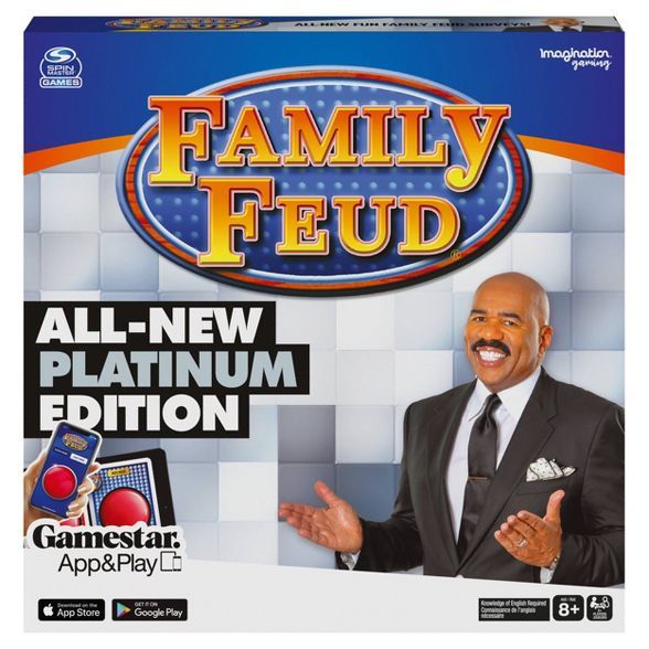 Family Feud Platinum Edition Game Featuring Steve Harvey - It's a Survey Showdown! | Target