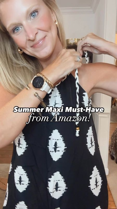 Love this summer maxi from Amazon! On sale for $37. Optional rope belt. In size M


#LTKStyleTip #LTKFindsUnder50 #LTKSaleAlert