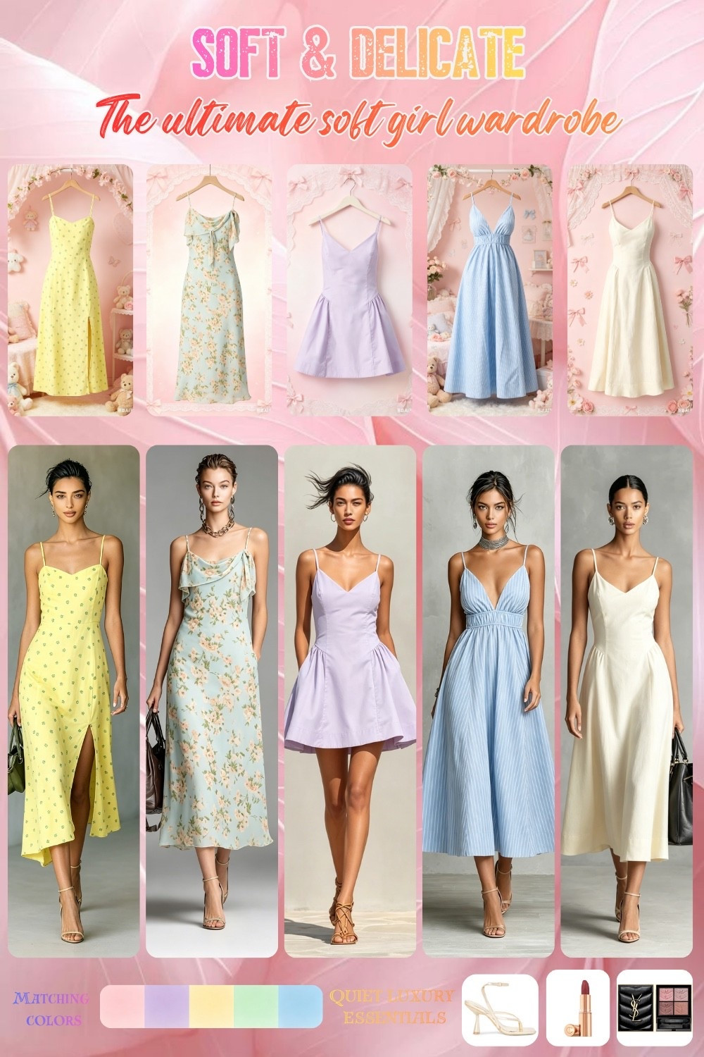 Sweet Soft Girl Girly Romantic Dress
#pastelstyle #cutefits #softgirldress

#LTKootd #LTKMothersDay #LTKSeasonal