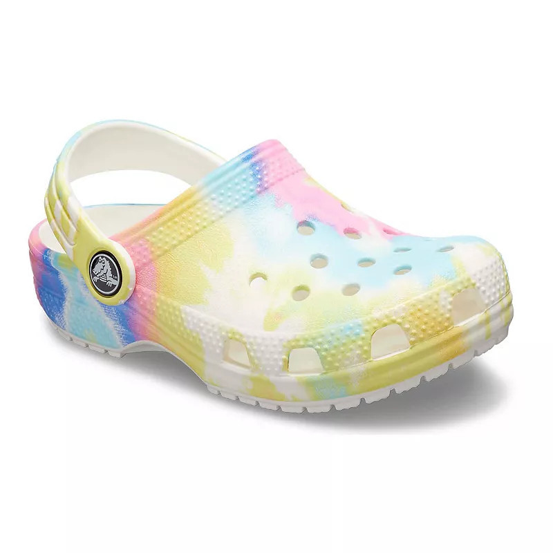 Crocs Classic TieDye Graphic Toddler Clogs | Kohl's