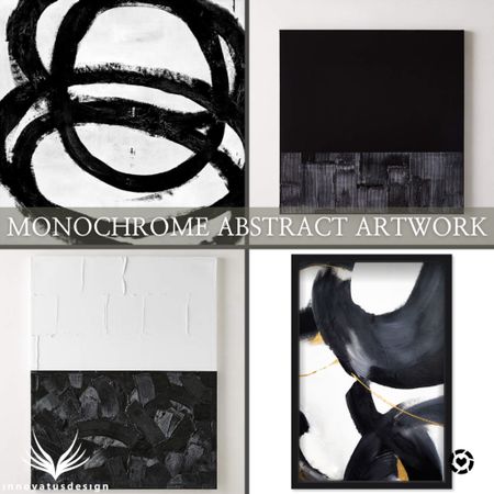 Choosing artwork can be overwhelming. But monochrome pieces are an easy way of adding art to your space without committing to specific colors!

#LTKSeasonal #LTKfamily #LTKhome