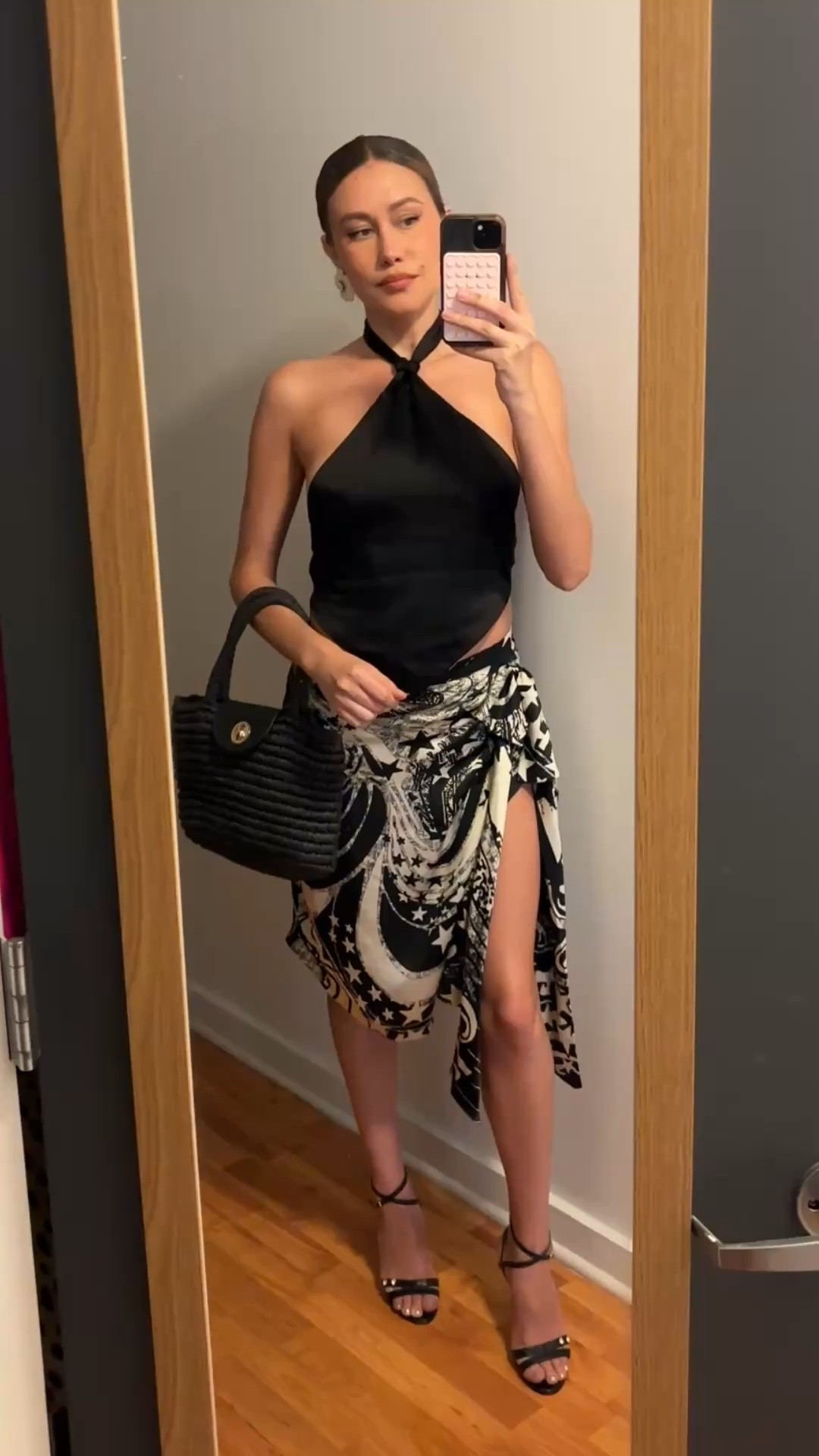 It was a long winter, I’m so glad to be back in silk pieces 🖤

#LTKootd