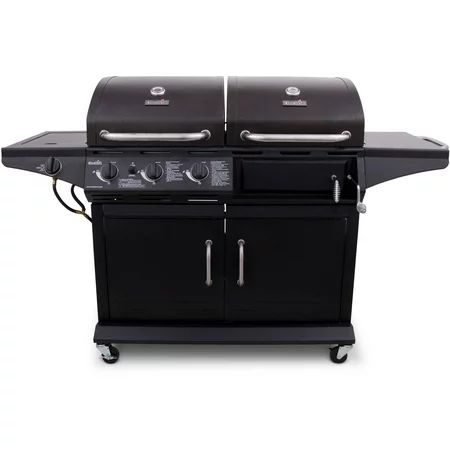 Char-Broil 505 sq in Charcoal/Gas Combo Grill, 1010 Deluxe | Walmart (US)