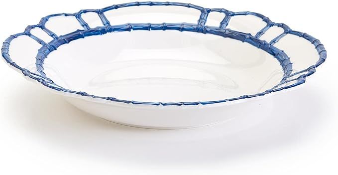 Two's Company Blue Bamboo Touch Bowl | Amazon (US)