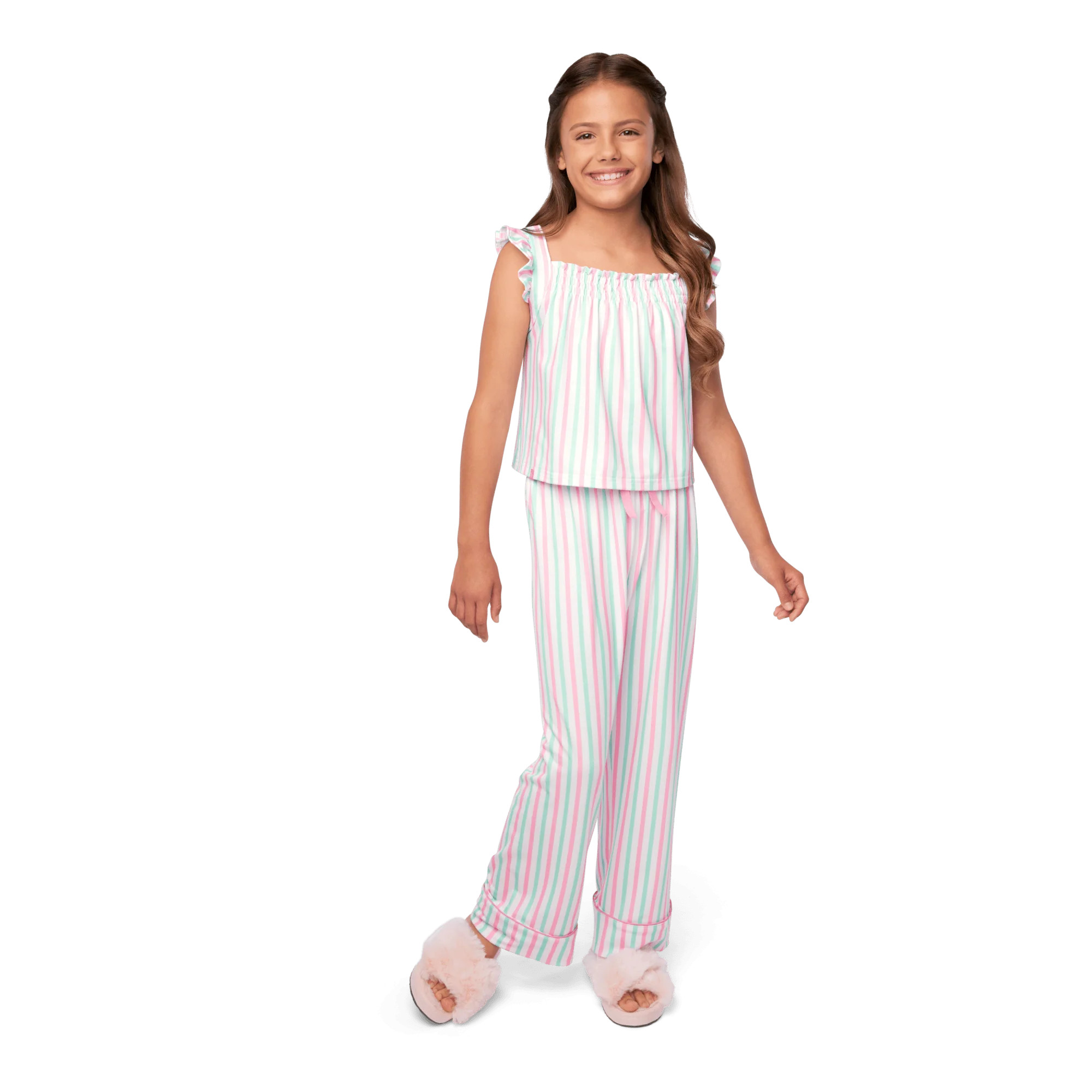 Raquel's™ Stripes Pajamas for Girls (Girl of the Year™ 2026) | American Girl