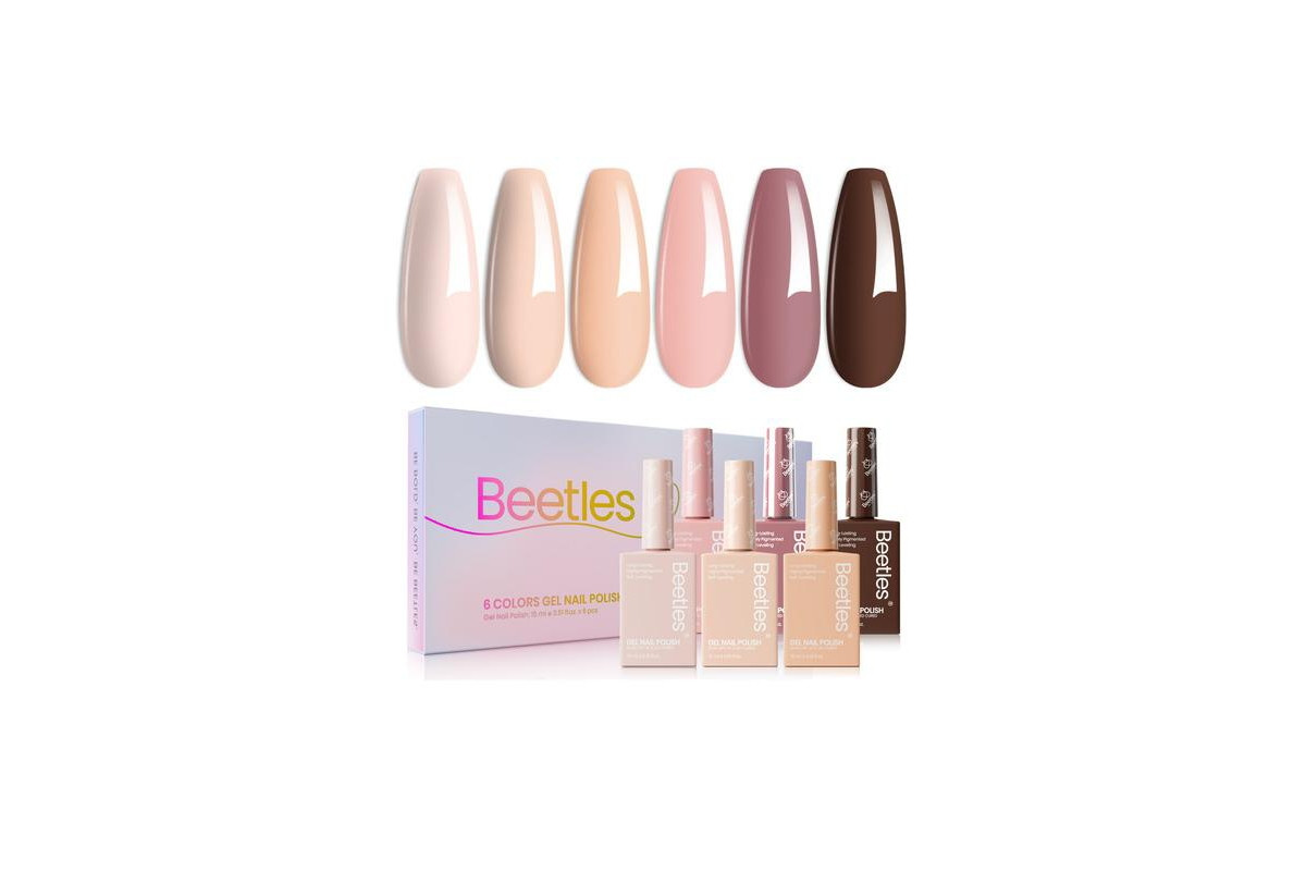 Beetles Neutral Gel Nail Polish Set 6 Colors - Multicolor | Macy's