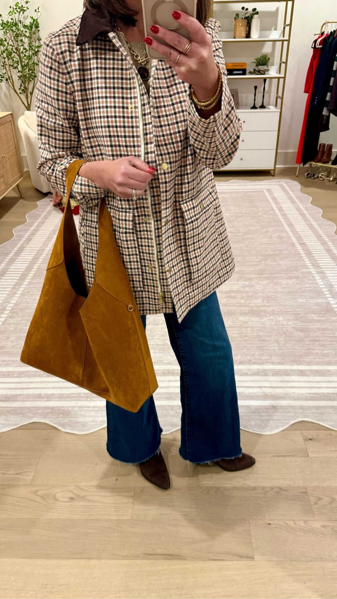 This jacket is so cute and on major sale! Sweater and bag are affordable target finds! Best selling jeans worth the investment! I’ve had them for a couple seasons and always go to them because they are so comfortable and flattering! 

#LTKmomlife #LTKFindsUnder50 #LTKOver40