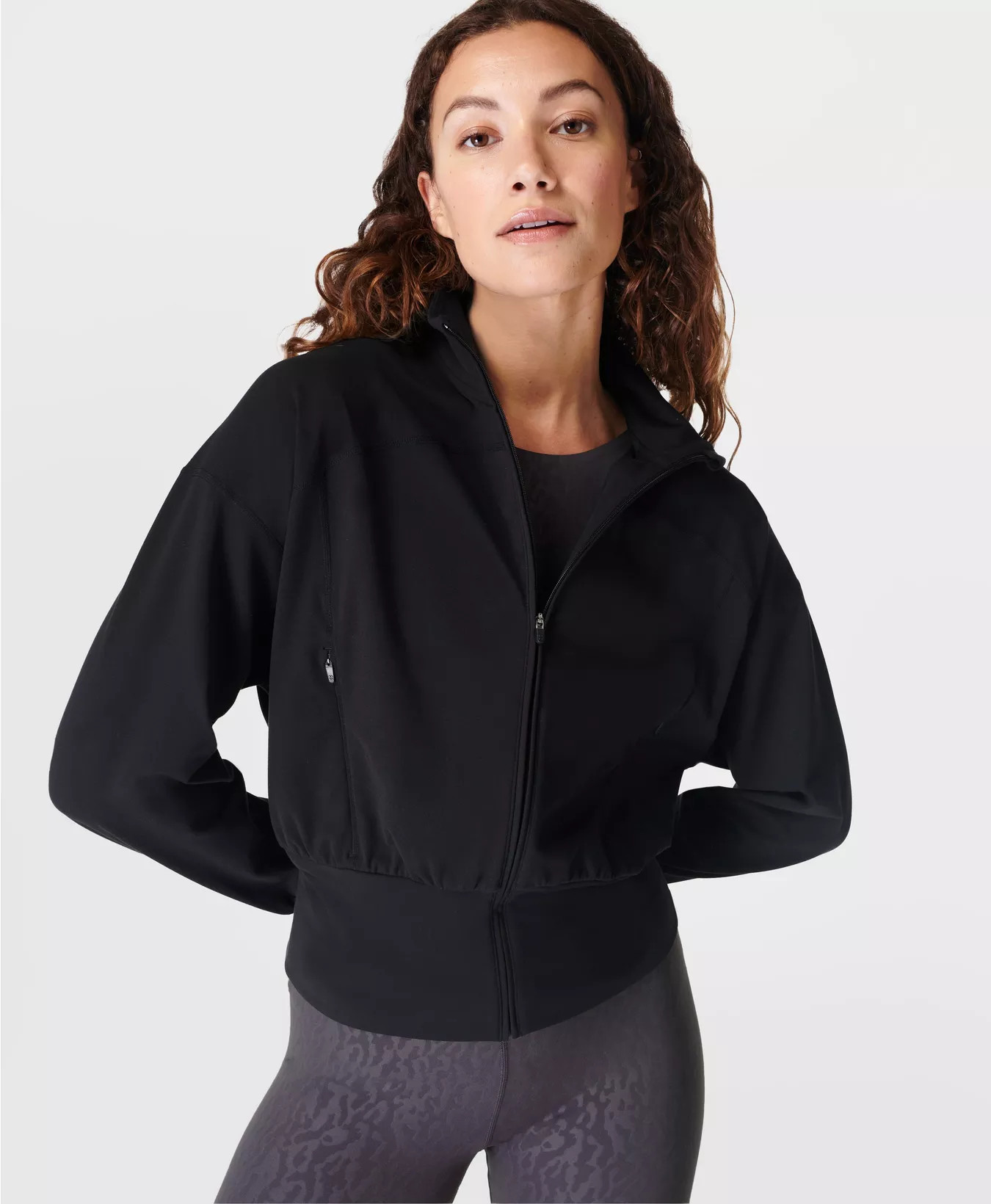 Super Soft Zip Up Bomber | Sweaty Betty UK