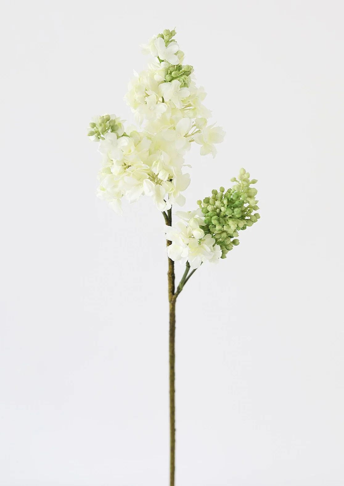 Fake Lilacs Flower in Cream - 25" | Afloral (US)