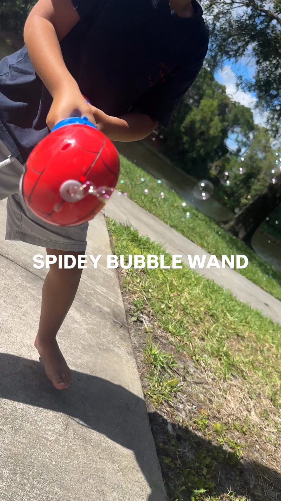 Spidey bubble wand! They have other characters too! Super fun for kids! 
Toddler toys
Bubbles 
Spiderman 

#LTKSaleAlert #LTKKids #LTKmomlife