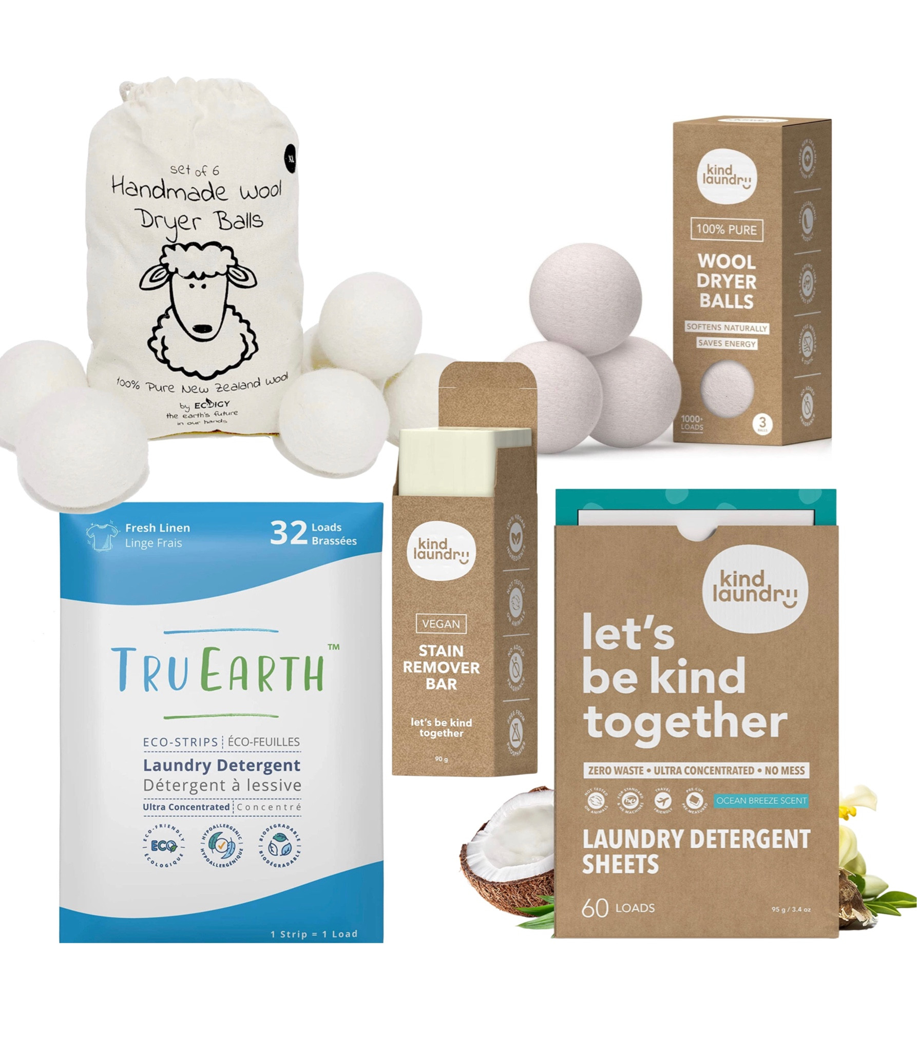 Eco friendly laundry for a plastic-free and sustainable home #ifounditonamazon

#LTKfamily #LTKhome #LTKbaby