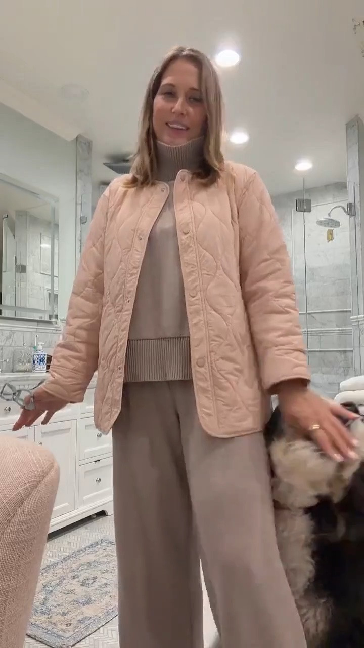 This muted pink quilted jacket from Amazon is one of those layers you’ll keep reaching for. We paired it with a cozy set for an outfit that’s comfortable and easy to wear on cooler days. The soft color makes it a fun option to mix into your fall wardrobe.

#LTKSeasonal #LTKOver40 #LTKMidsize