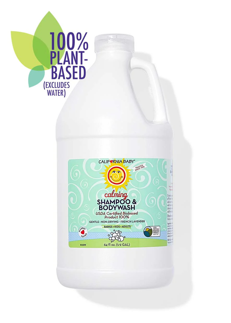 Calming™ Shampoo & Bodywash - 64oz/half gallon | California Baby