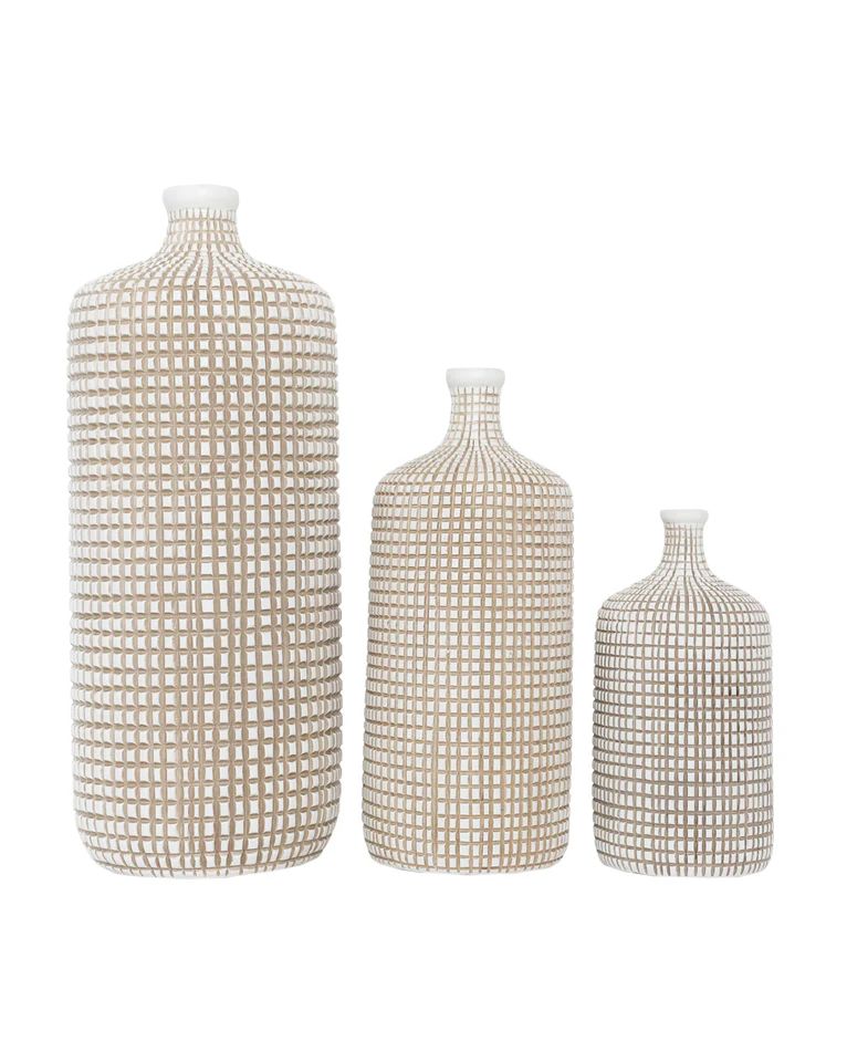 Grid Bottle Vase | McGee & Co.
