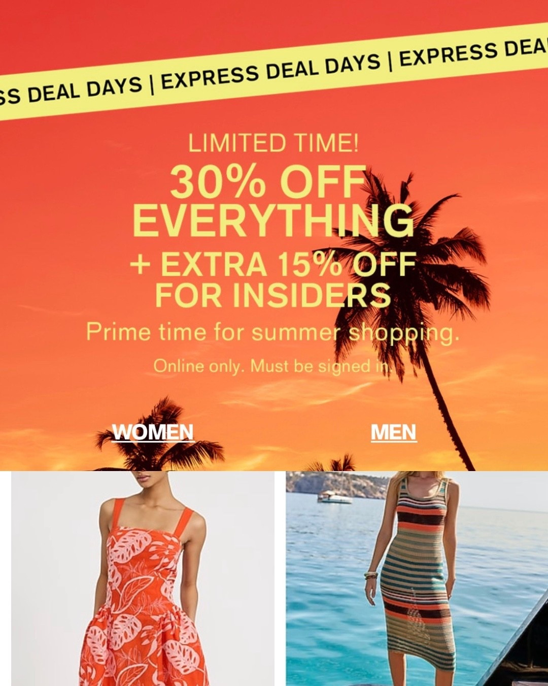 ‼️ SALE at EXPRESS ‼️ Lots of fun Summer Dresses to pick from!!!

#LTKootd #LTKSaleAlert #LTKTravel