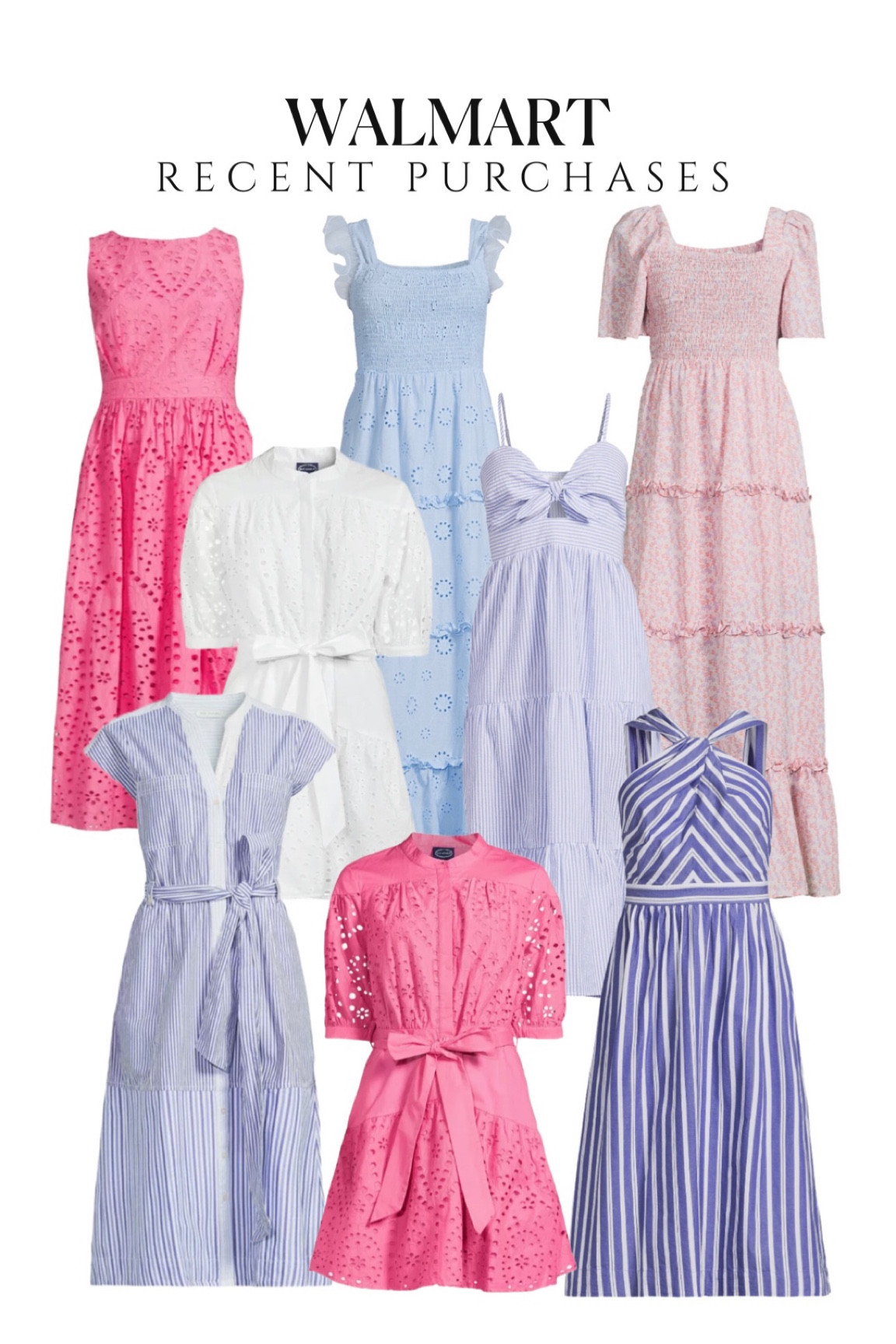 Recent @Walmartfashion purchases I’m loving!!  I found the prettiest dresses perfect for any summer occasion from vacation to weddings on Walmart! All under $45, great quality and so flattering! 👏
#walmartpartner #walmartfashion #walmart 


Walmart finds summer dresses, Walmart fashion summer favorites eyelet dresses summer vacation outfits wedding guest dresses resort wear beach outfits maxi dress 

#LTKsalealert #LTKstyletip #LTKunder50
