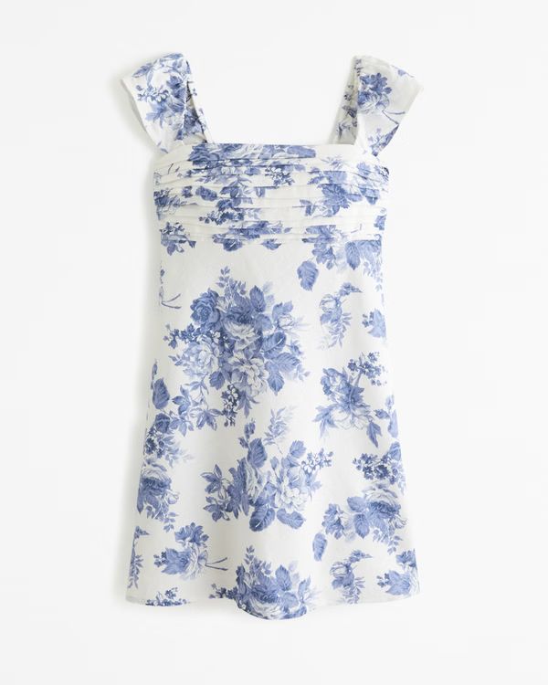 Emerson Cap Sleeve Mini Dress | Abercrombie & Fitch (US)