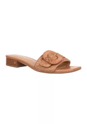 Sam & Libby Women's Kandie Dress Sandals, Brown, 7M | Belk