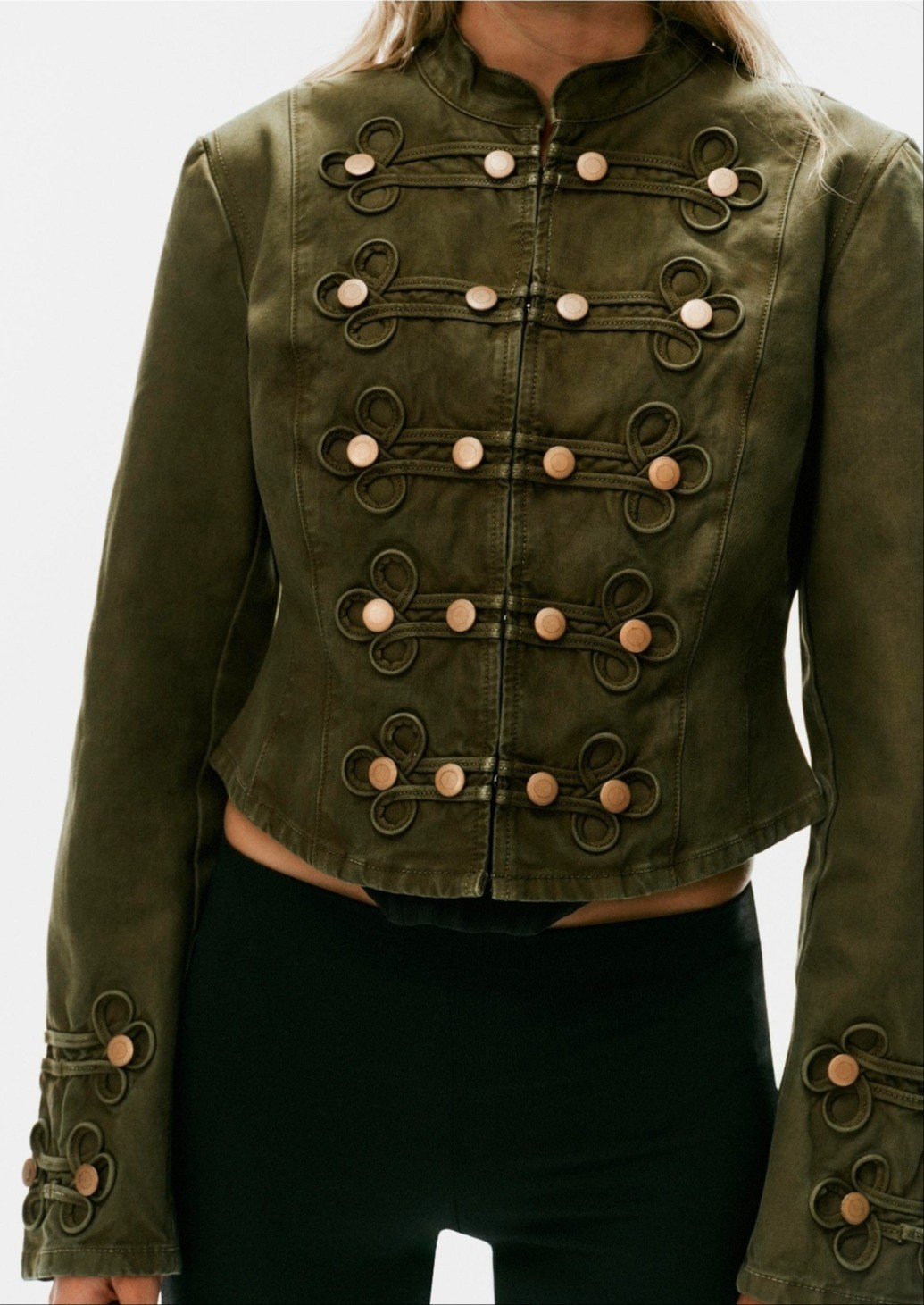 Love this jacket so much! Would be look so rich with wide-leg pants or barrel jeans this Fall 🍂🍁 under $100, Zara finds, denim jackets, Napoleon jackets, elevated casual style, fashion over 40

#LTKOver40 #LTKootd