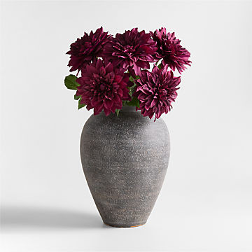 Faux Lilac Dahlia Stem 24" by Abigail Ahern + Reviews | Crate & Barrel | Crate & Barrel