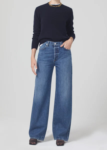 Annina High Rise Wide Leg 30" in Pinnacle | Citizens of Humanity