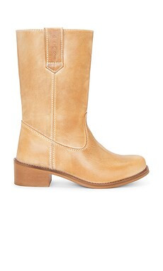 Dico Copenhagen Julia Gaucho Boot in Light Tan Escovado from Revolve.com | Revolve Clothing (Global)