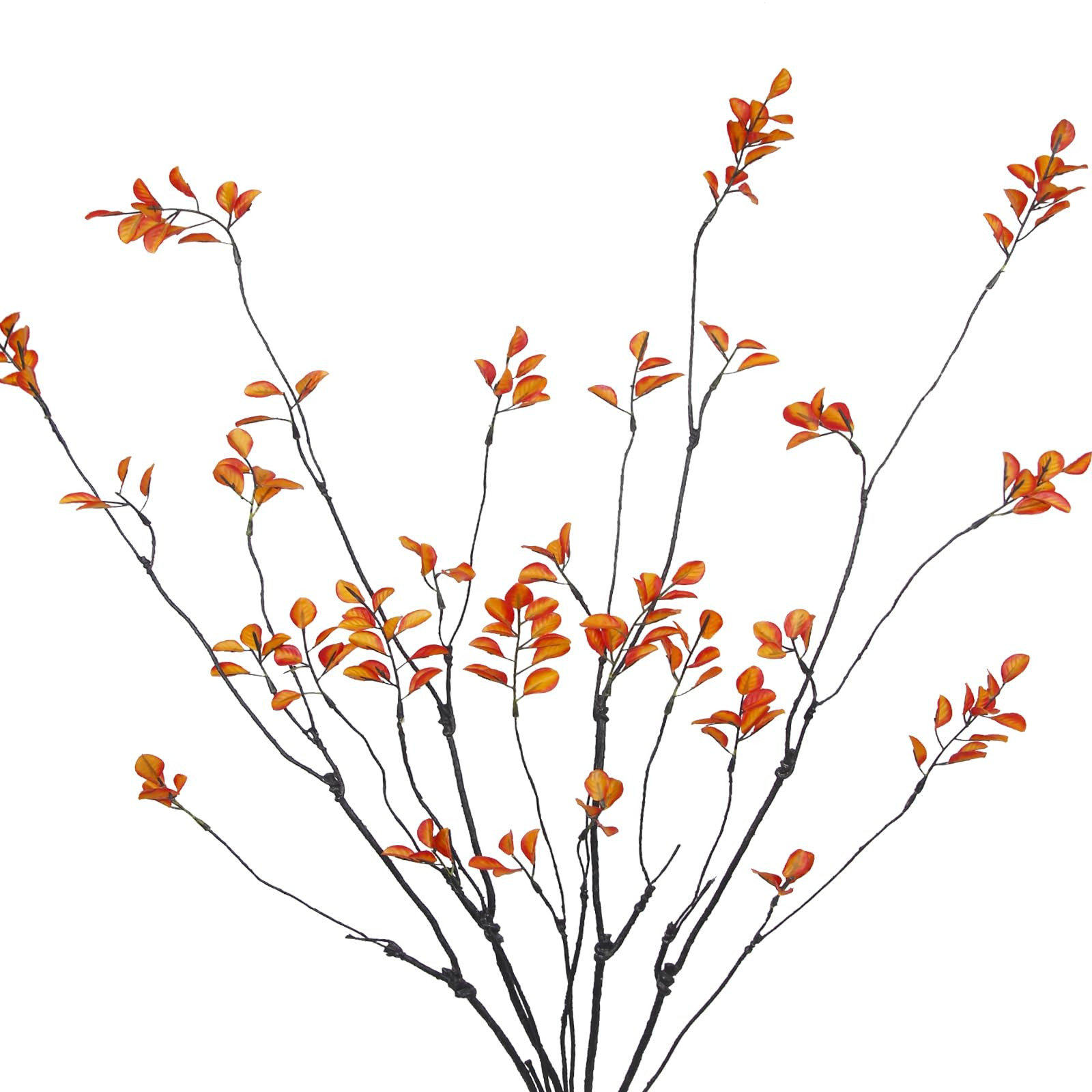 CEWUDA 4 Pcs Artificial Greenery Stems Plants 35.4" Faux Branches for Vase Filler Fake Ficus Twig... | Amazon (UK)