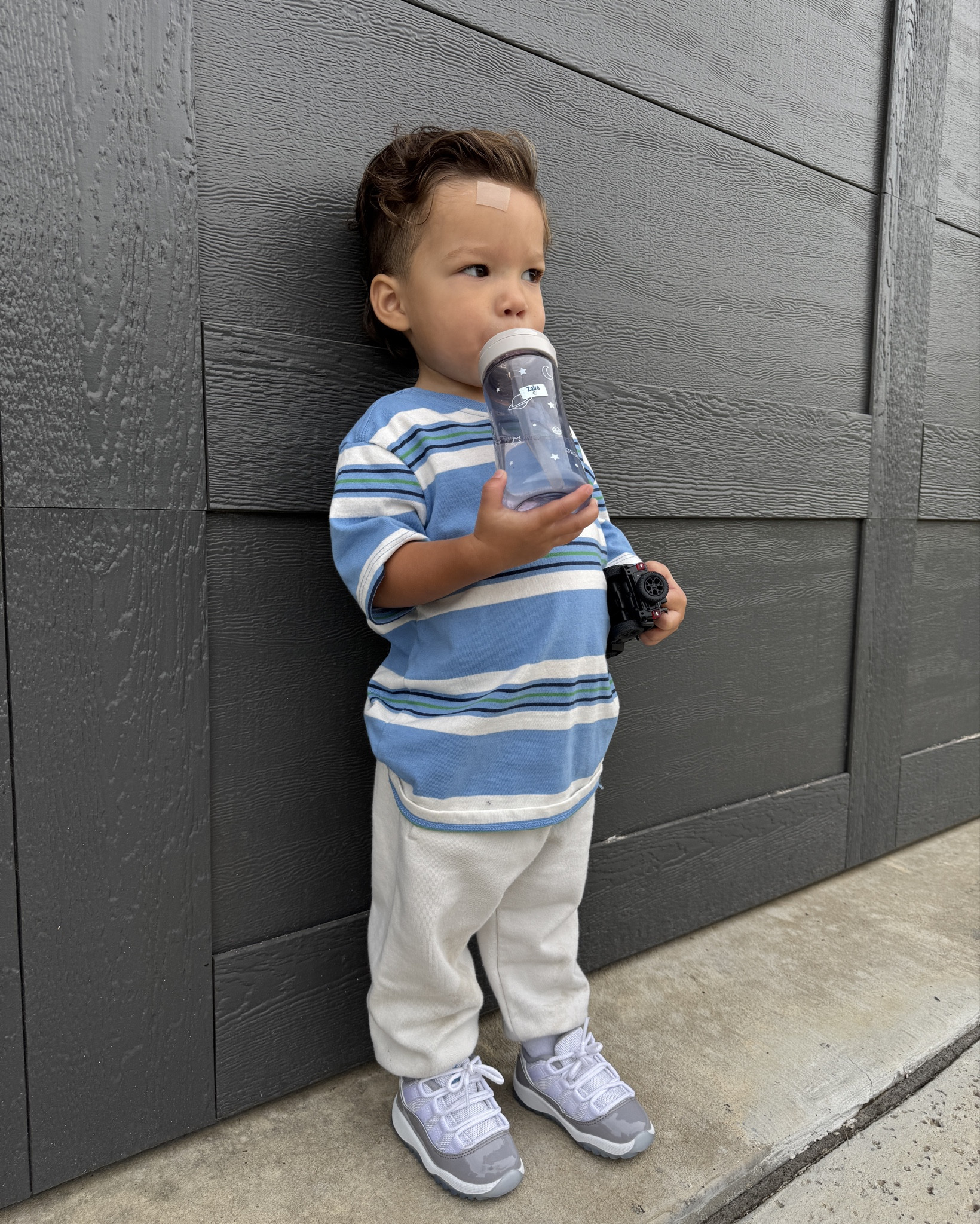 Zaire’s ootd! We picked up a bunch of these $4 t shirts from Walmart for him to wear to school! 

#LTKKids #LTKShoeCrush #LTKBaby