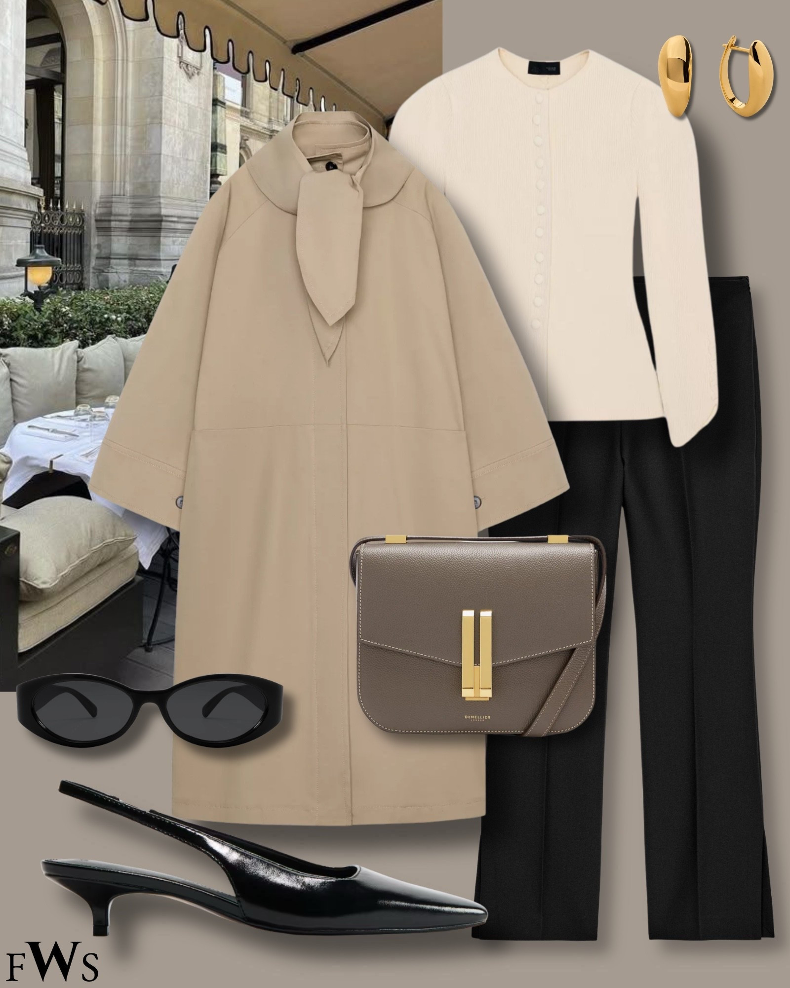 Long trench styling for spring 🤍

#LTKworkwear #LTKeurope #LTKspring